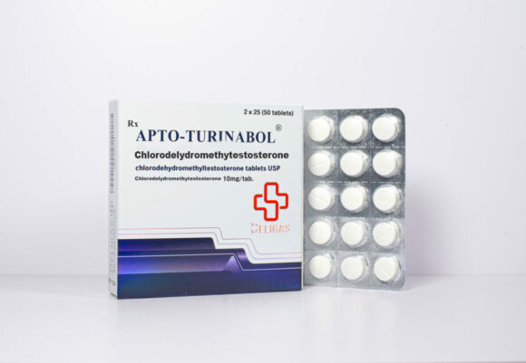 Apto® - Turinabol<p class="fgs">Chlorodelydromethytestosterone 10mg</p>