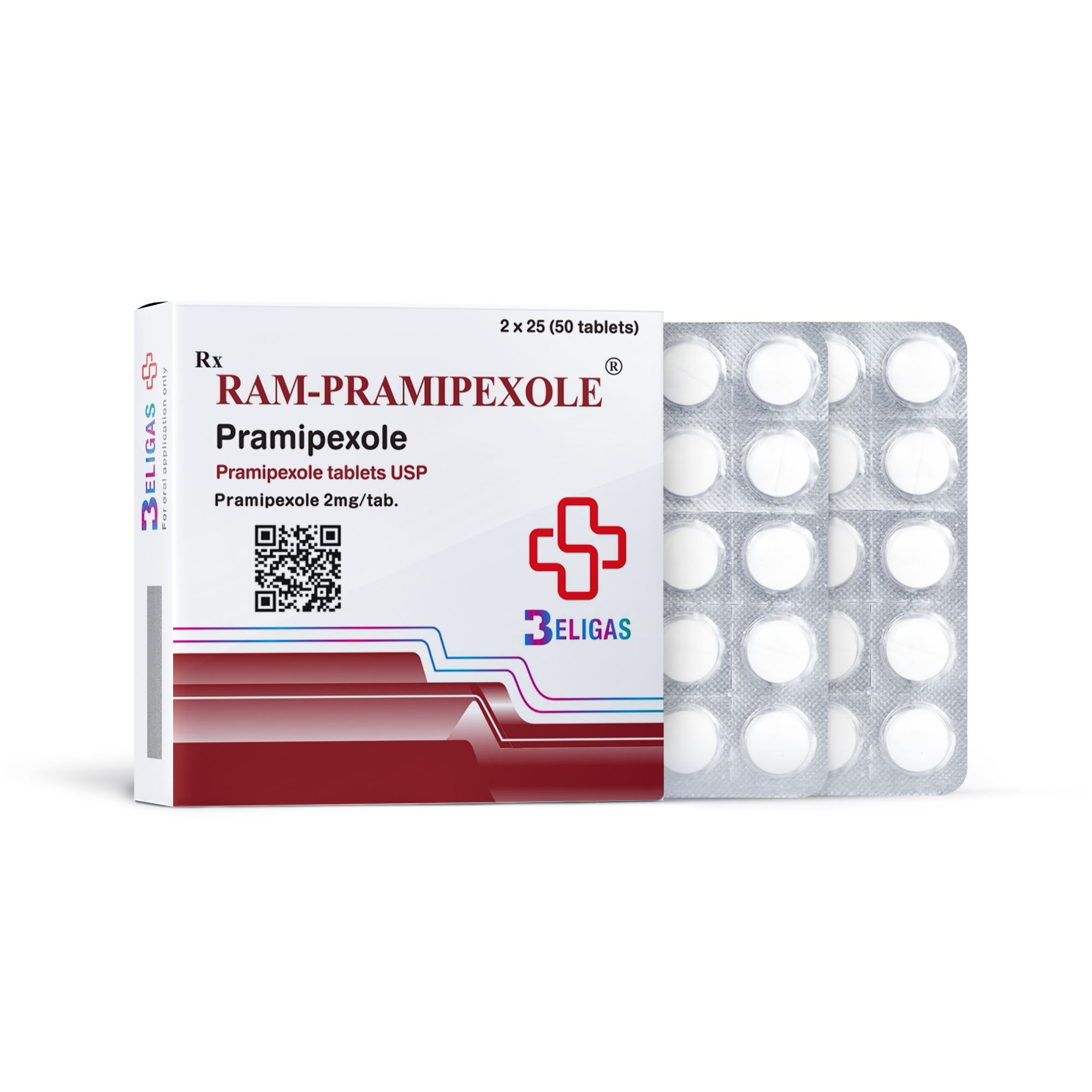 RAM-PRAMIPEXOLE 2mg